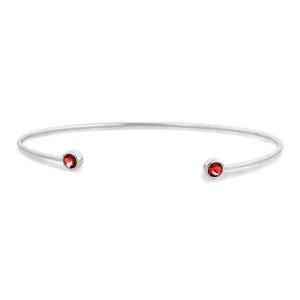 0.96CT, Garnet Bracelet (BC163BAGR)