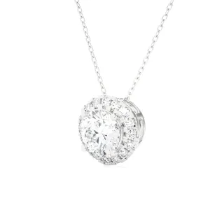 1 1/3  ctw Round Lab Grown Diamond Solitaire Pendant