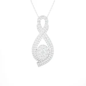 1 3/4 ctw Round Lab Grown Diamond Fashion Pendant