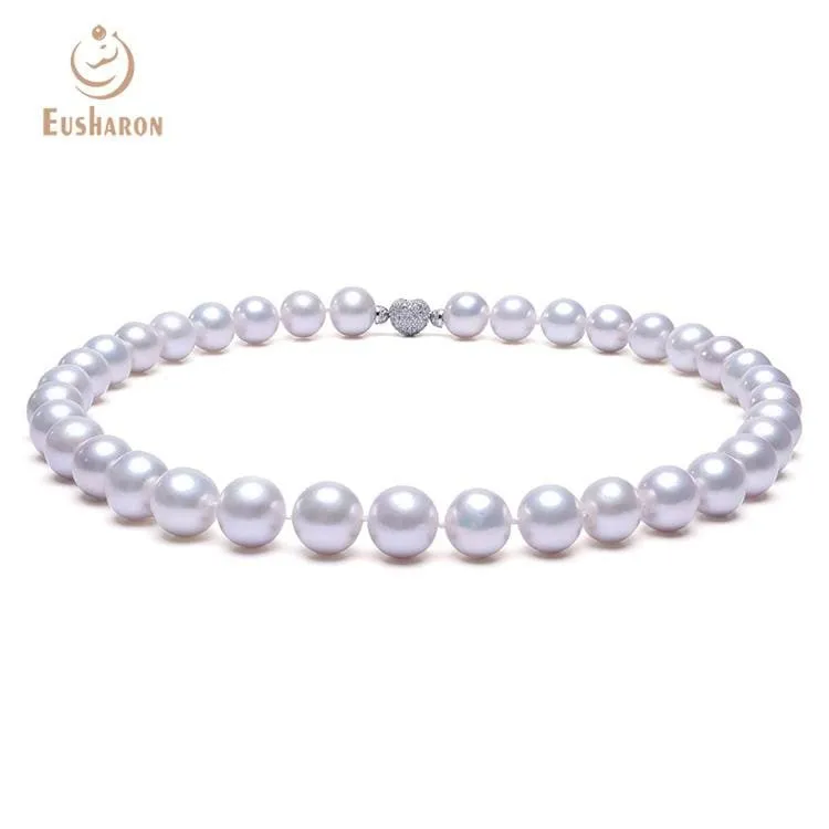 11-14mm AAA White Edison Pearl Necklace