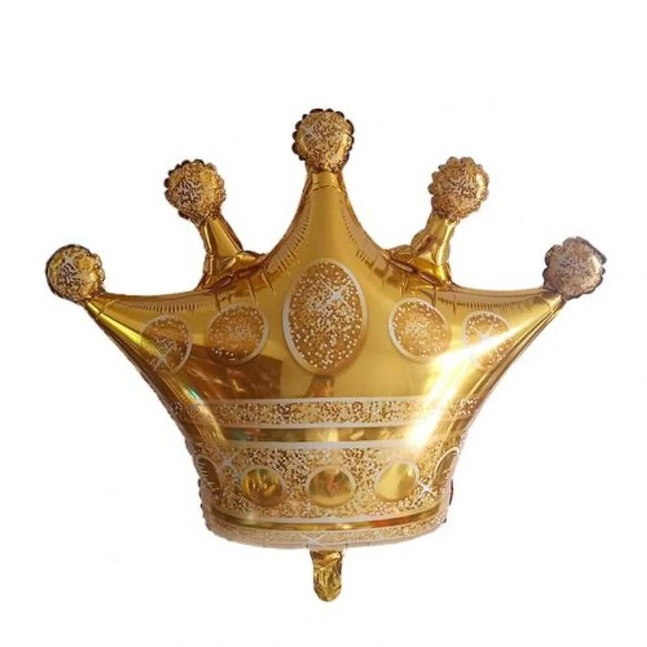 29" Crown Mylar Balloon - Gold