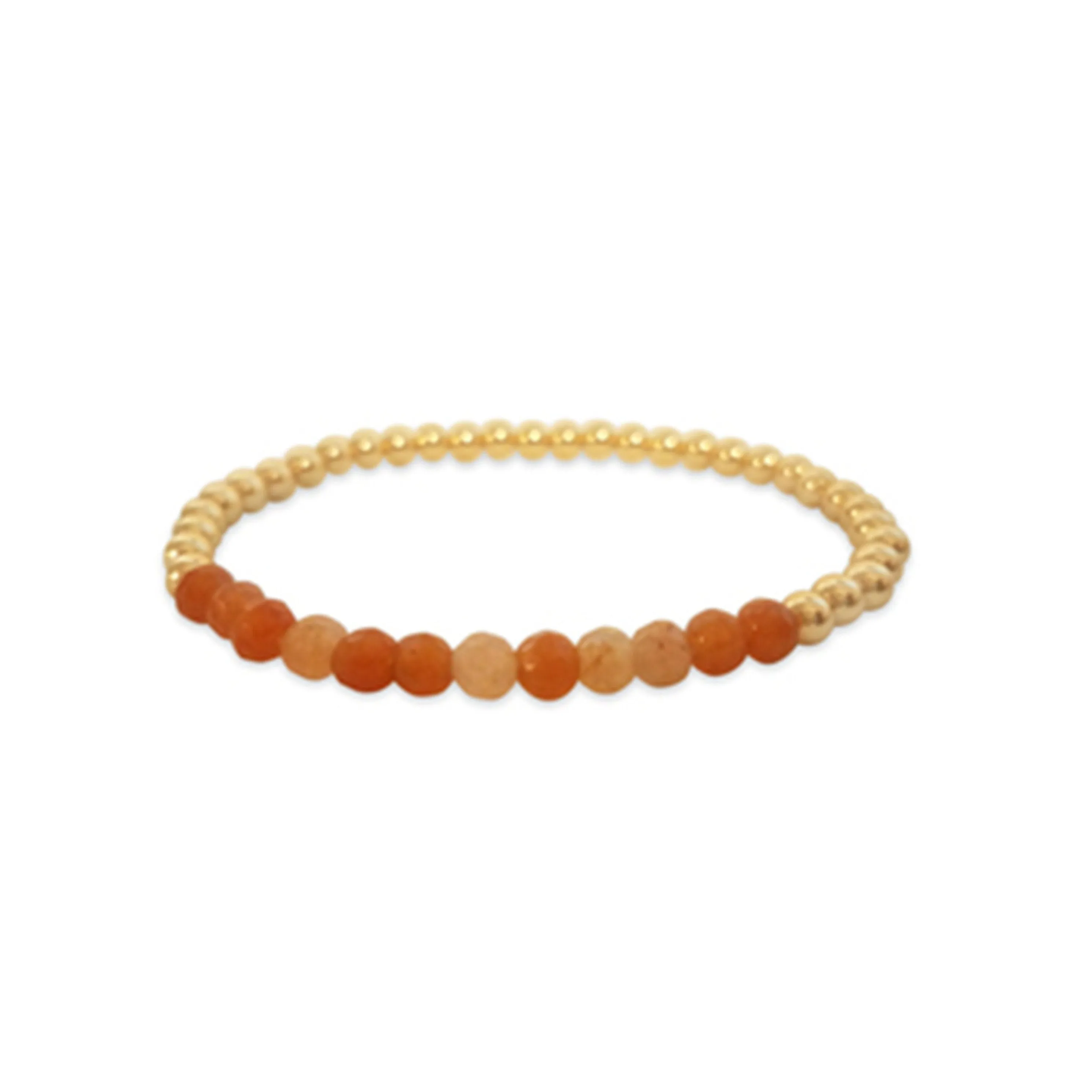 4mm Beads With Your Choice of Gemstone Bracelet