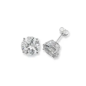 Acotis Silver Stud Earrings Zirconia G5142CZ