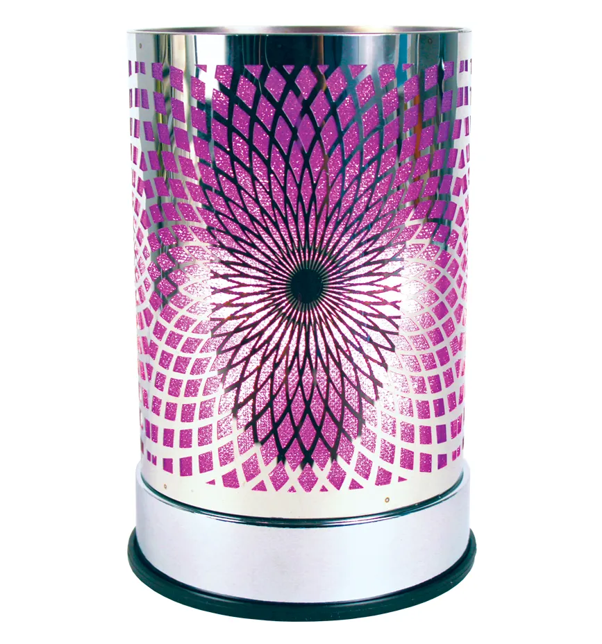 Amethyst Dahlia Wax Warming Lantern