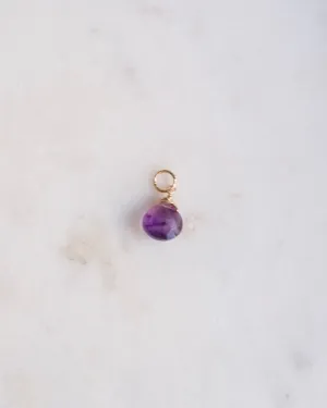 Amethyst Pendant charm