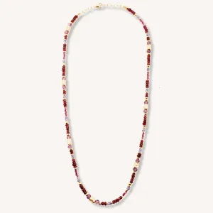 Amethyst Ruby Dusk Necklace