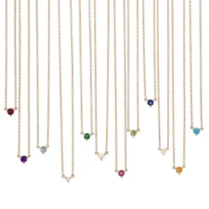 Birthstone Petite Necklace