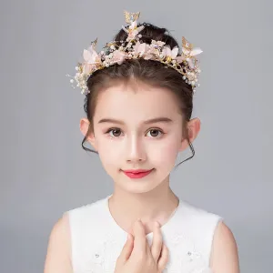 Blush Pink Luxury Butterfly Tiara - pre order