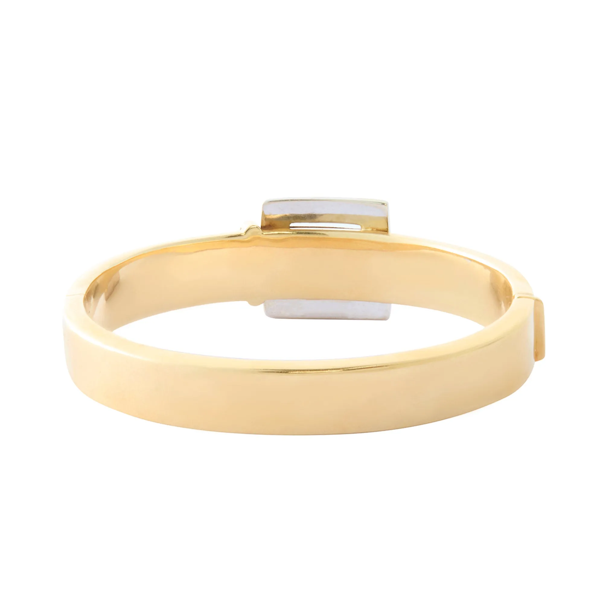 Buckle Bangle Bracelet - Matte Finish