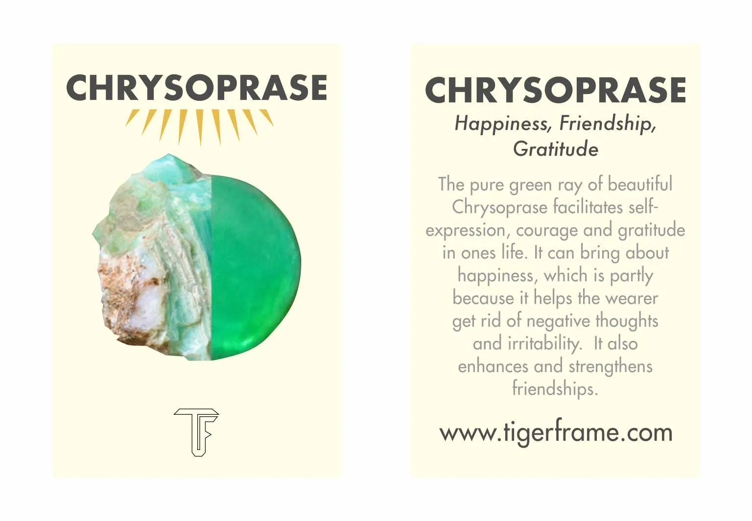 CHRYSOPRASE CRYSTAL BRACELET - PALE PINK - GOLD