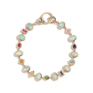 Confetti Bezel Bracelet by Mined   Found