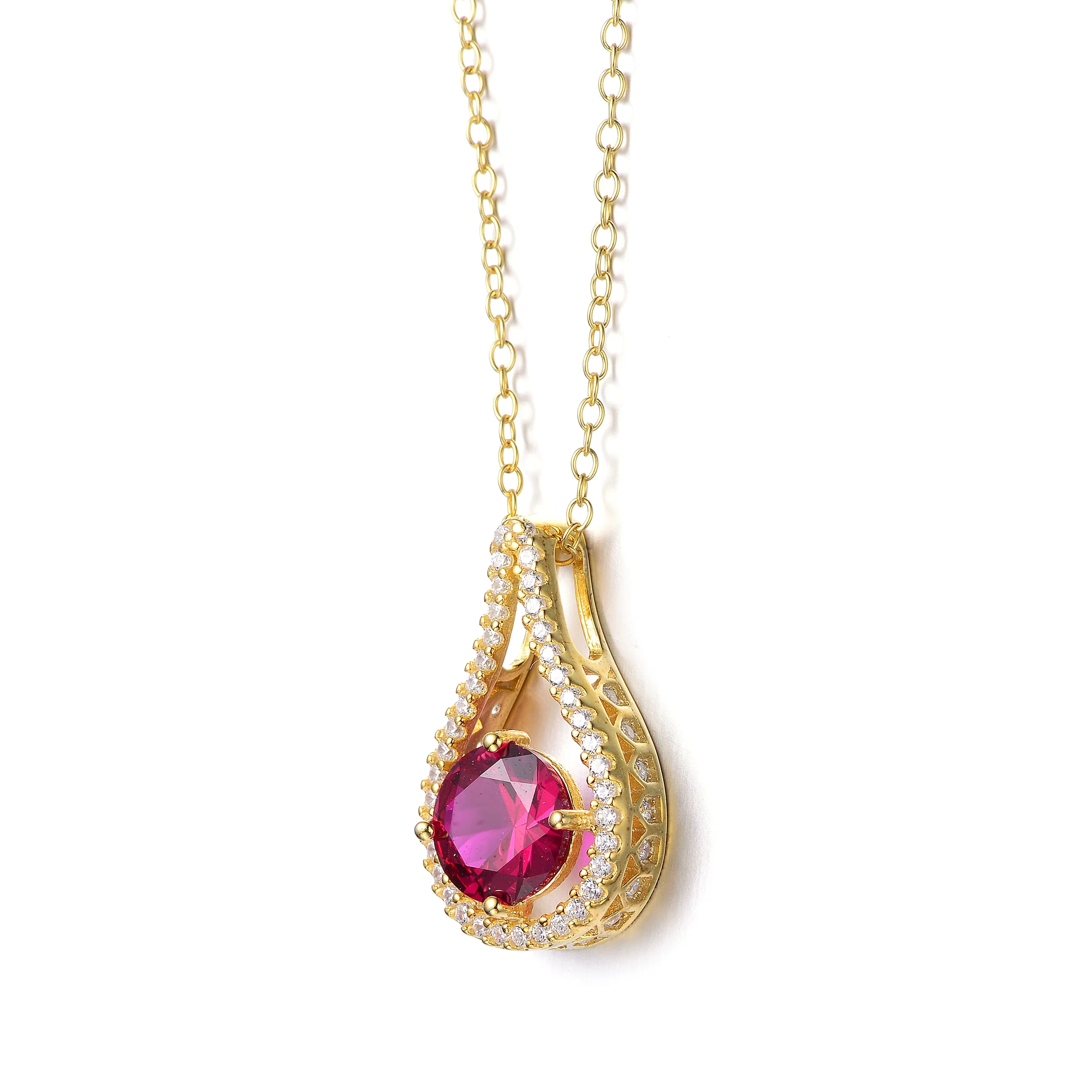 Constance Midi Bright Pendant Necklace