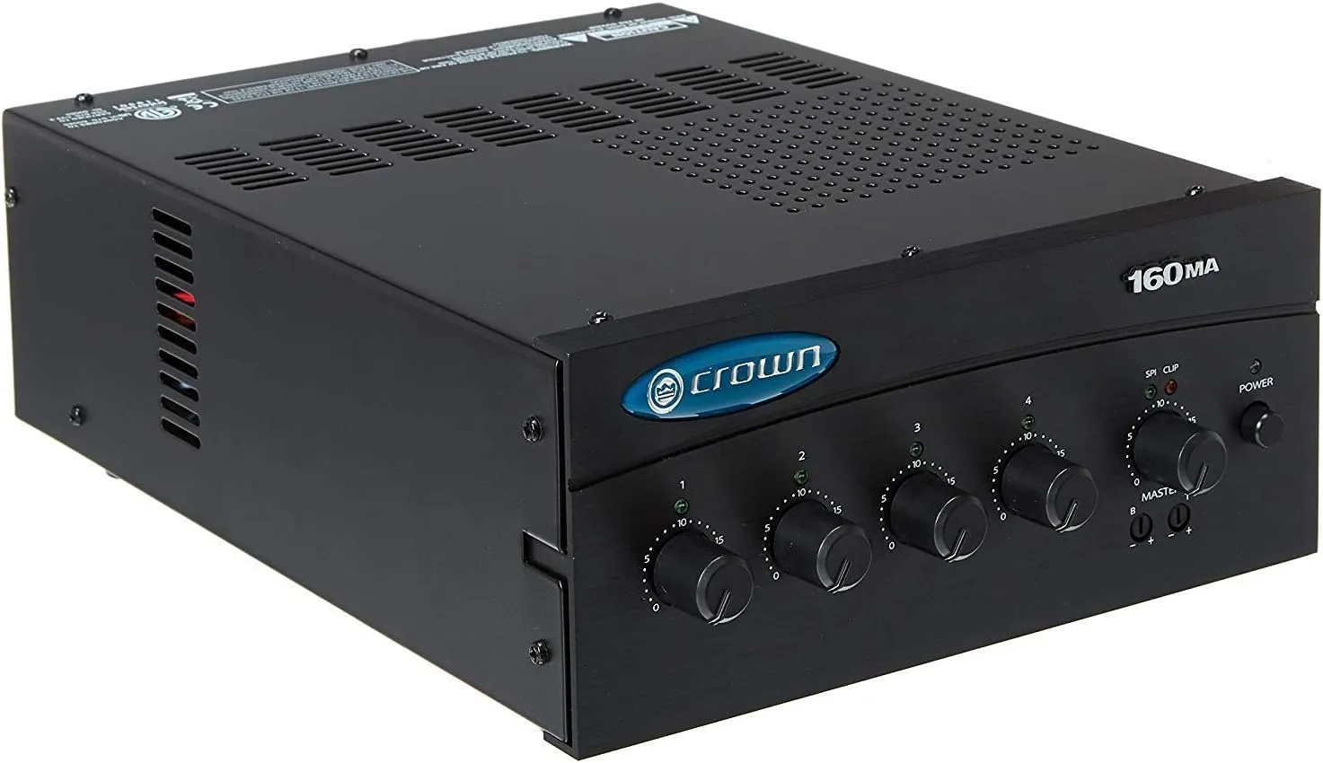 Crown Audio 160MA 4 x 1 60W Commercial Mixer/Amplifier