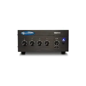 Crown Audio 160MA 4 x 1 60W Commercial Mixer/Amplifier