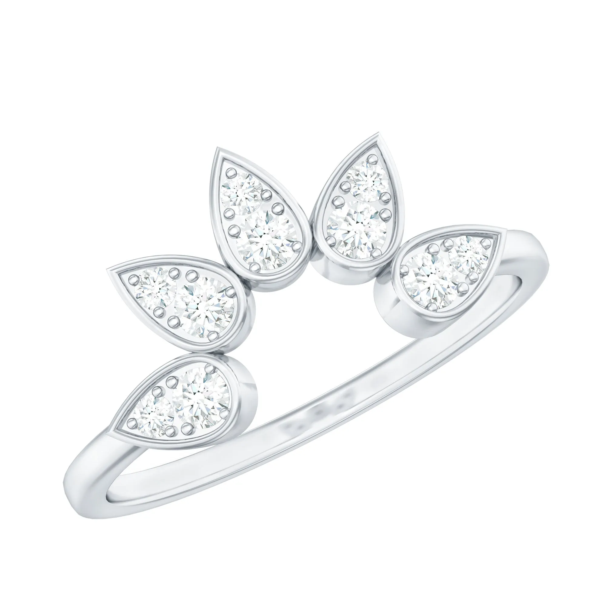 Crown Diamond Enhancer Ring