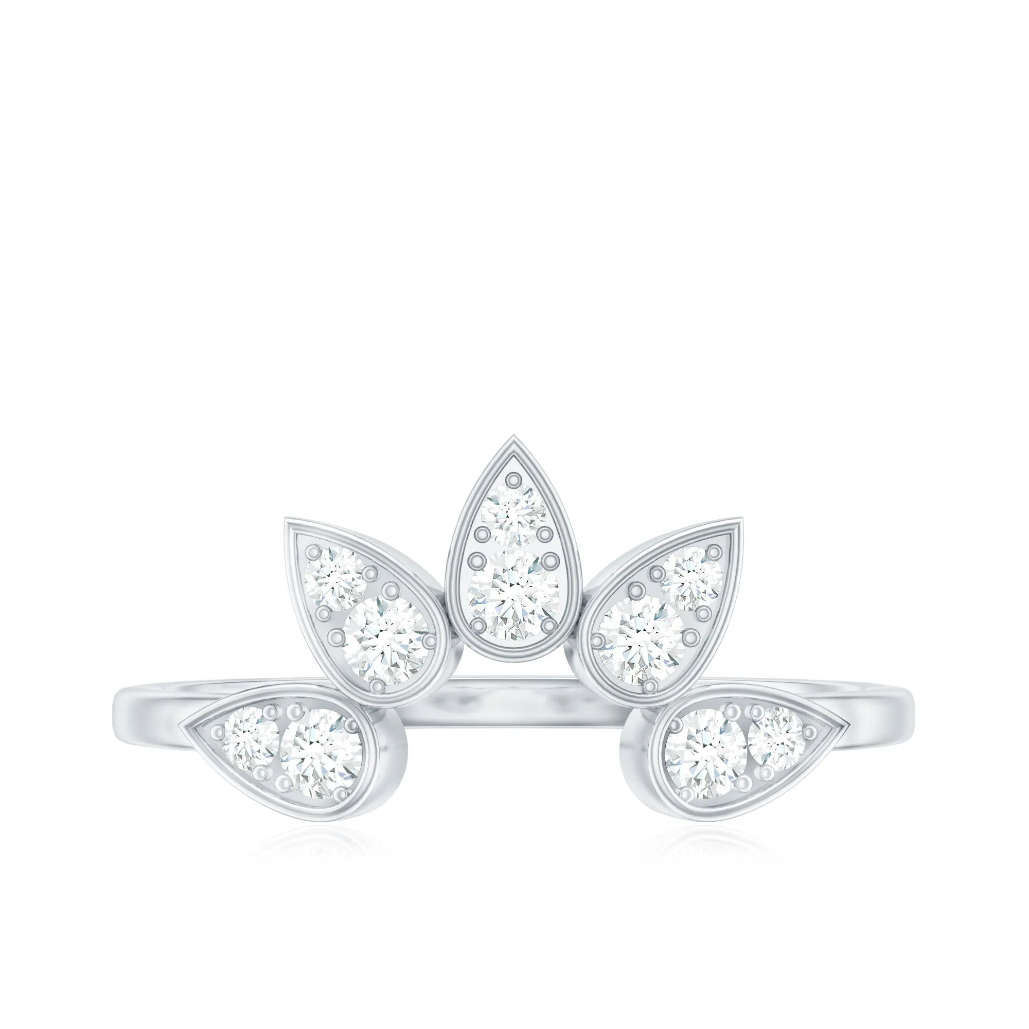 Crown Diamond Enhancer Ring