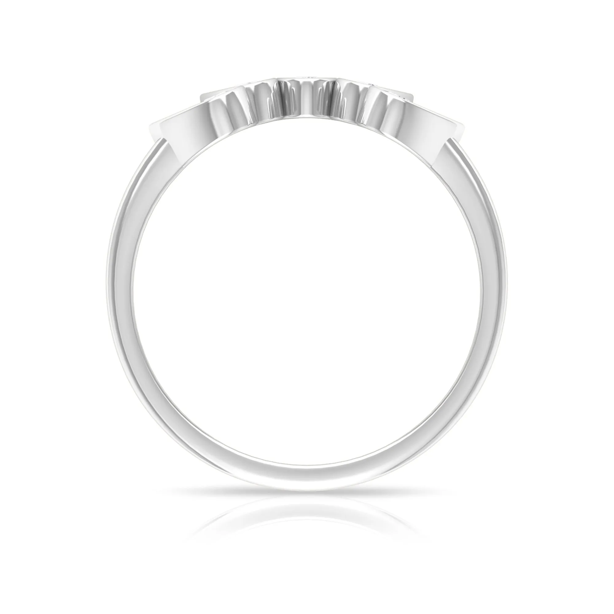 Crown Diamond Enhancer Ring