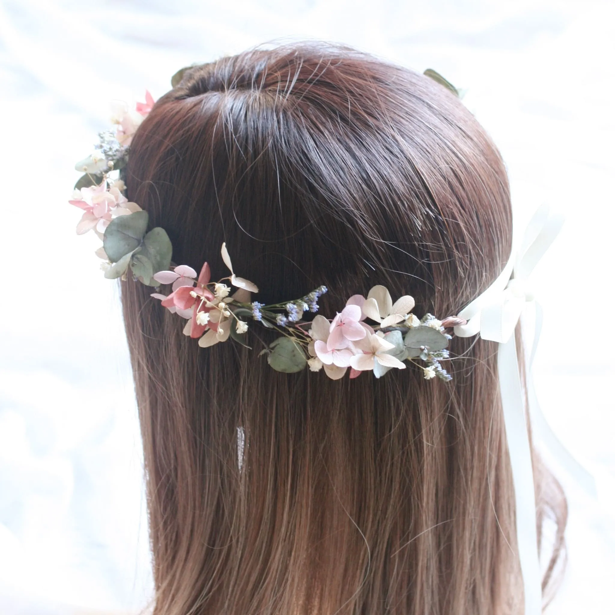 Dainty Flower Crown HYDRANGEA GUM