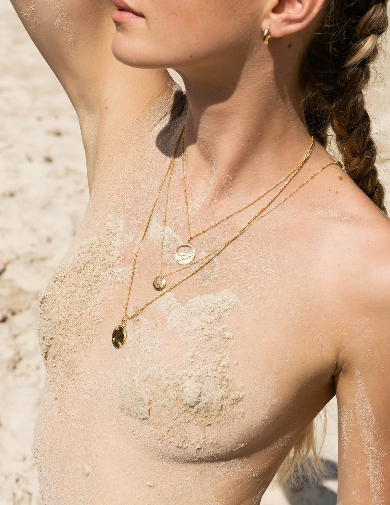 Dawn Necklace <br> Gold Vermeil