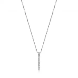 Diamond Jewellery 18ct White Gold Necklace NDQ124W