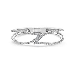 Diamond Leaf Bracelet