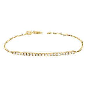 Diamond Pave Bar Bracelet