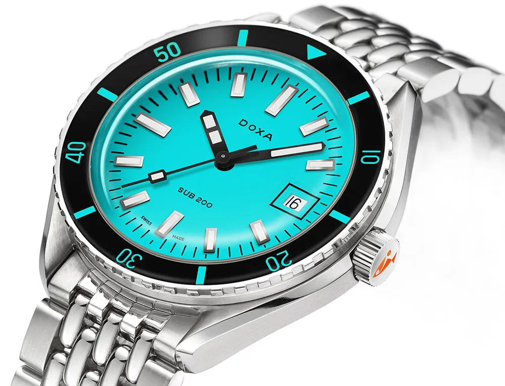 DOX Watch Sub 2 Aquamarine Bracelet