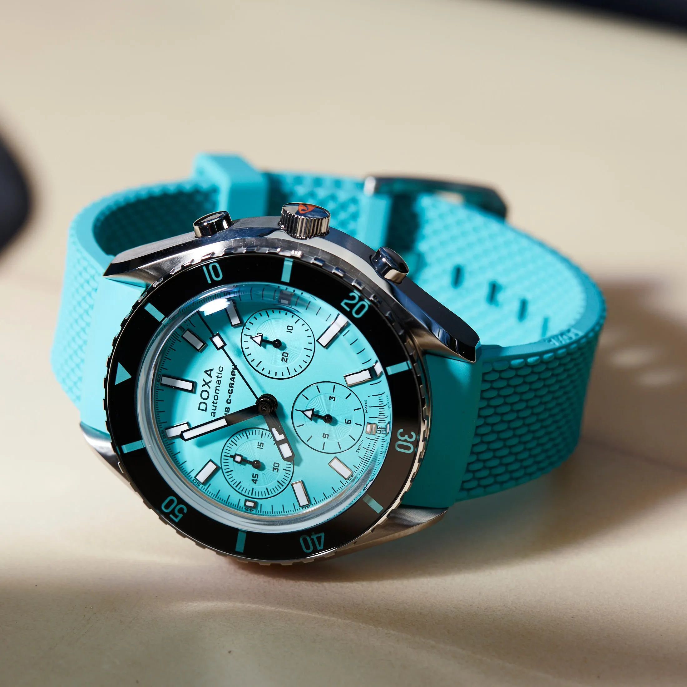 Doxa 200 C-Graph - Aquamarine (Turquoise)