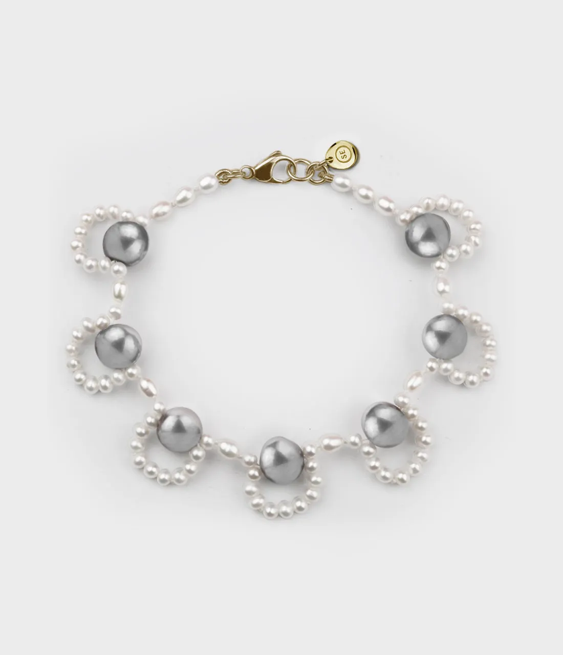 French Lace Pearl Bracelet