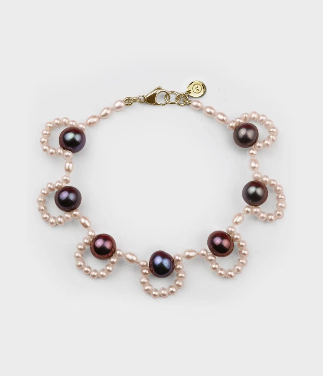 French Lace Pearl Bracelet