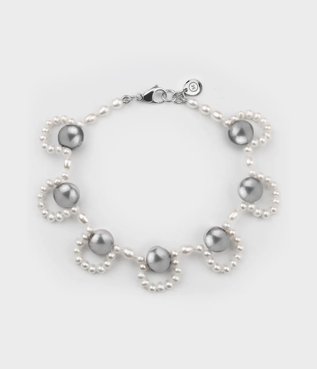 French Lace Pearl Bracelet