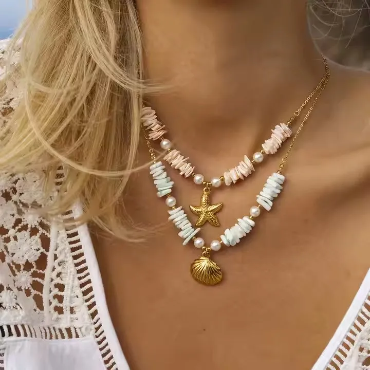 GRACE SEA SHELL NECKLACE