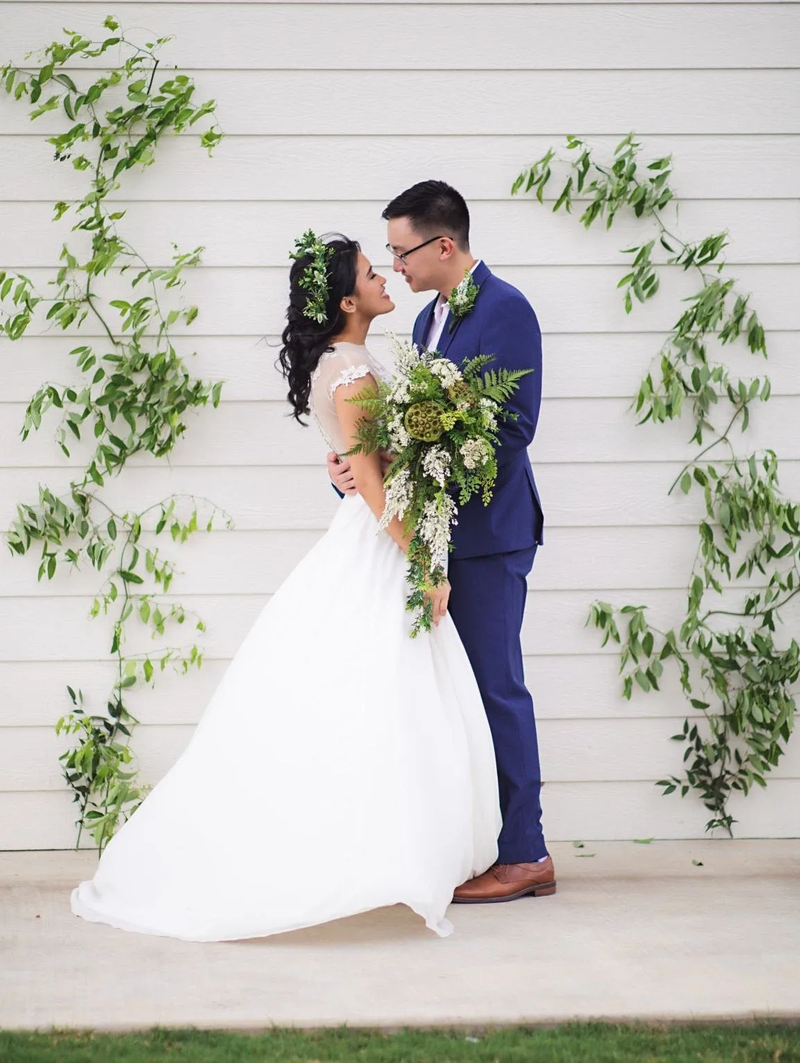 Greenery Bridal Flower Crown