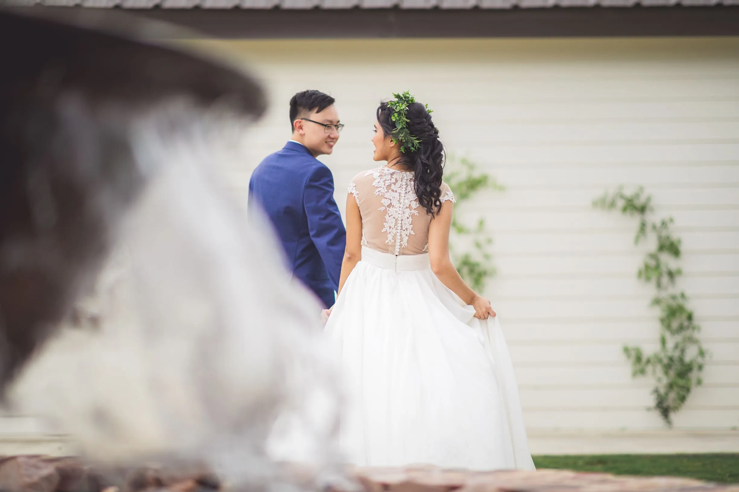 Greenery Bridal Flower Crown