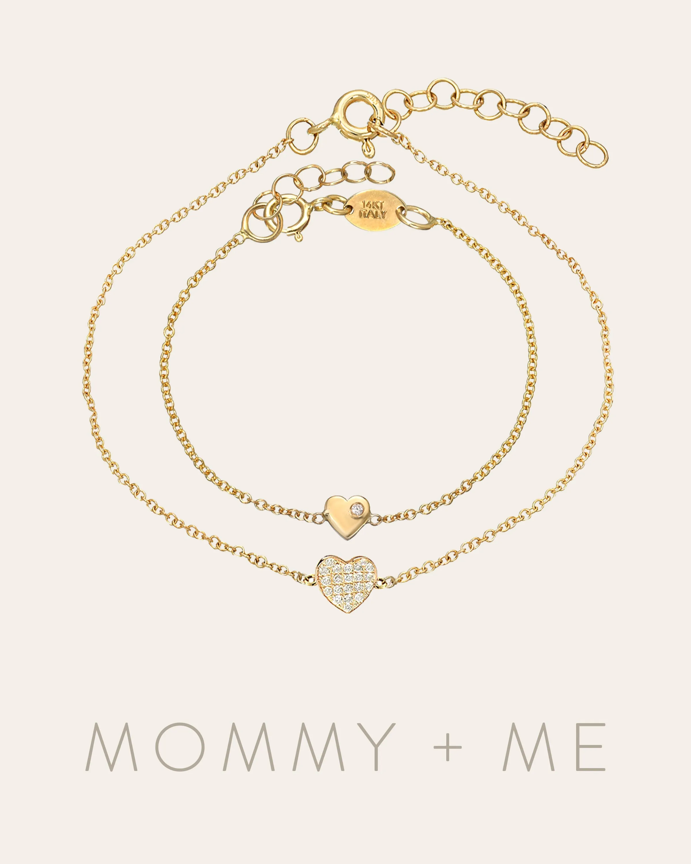 Heart Bracelets - Mommy   Me