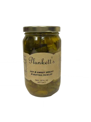 Hot & Sweet Bread & Butter Pickles