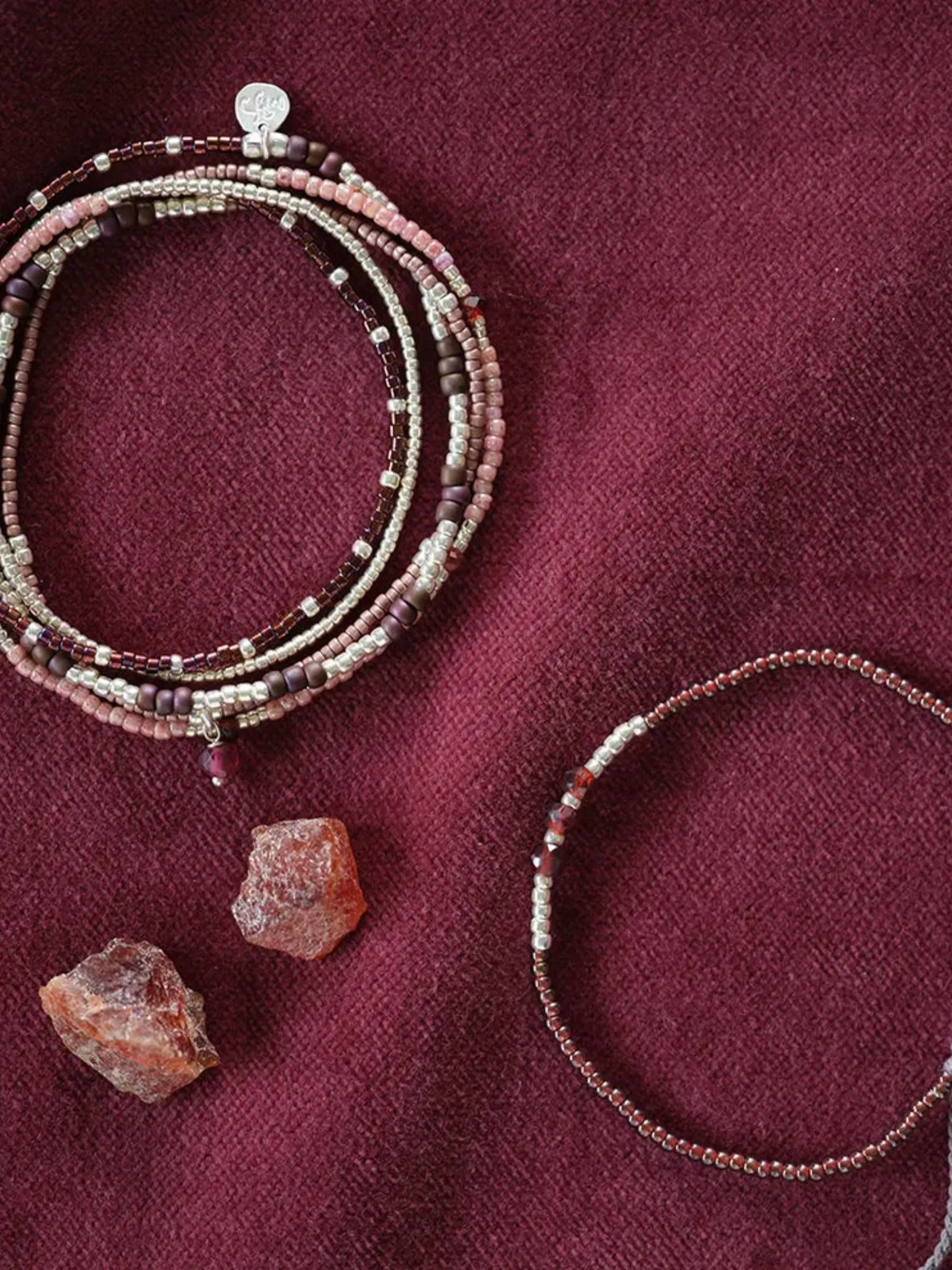 Intensity Garnet Bracelet  | A Beautiful Story