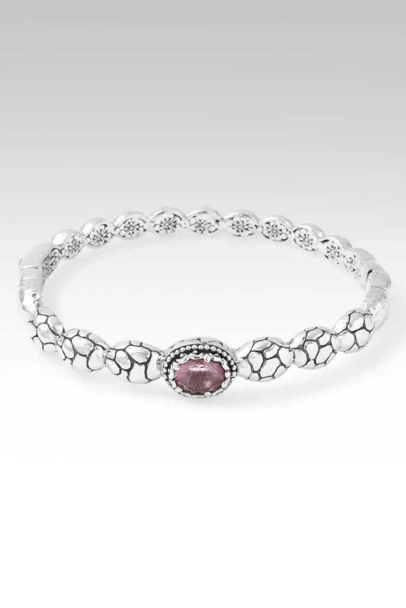 Keep Dreaming Bangle™ in Pink Cashmere™ Mystic Quartz