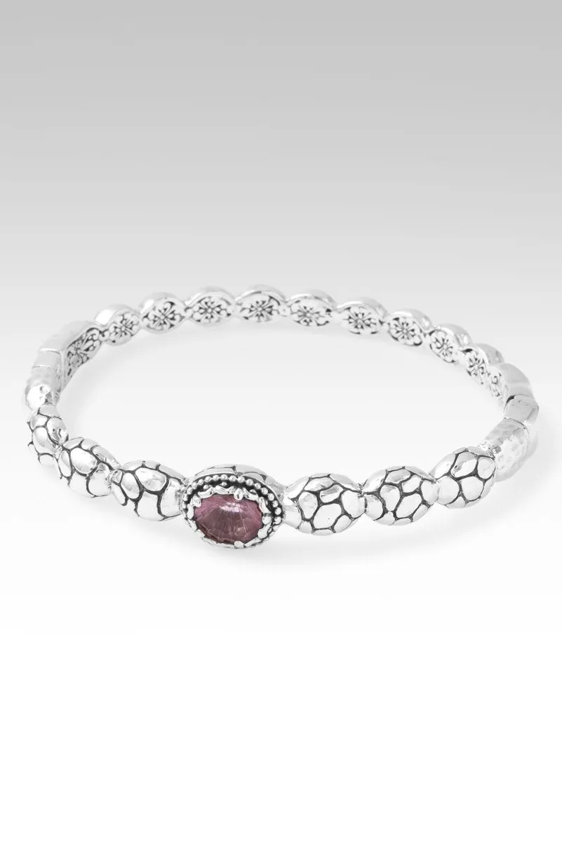 Keep Dreaming Bangle™ in Pink Cashmere™ Mystic Quartz