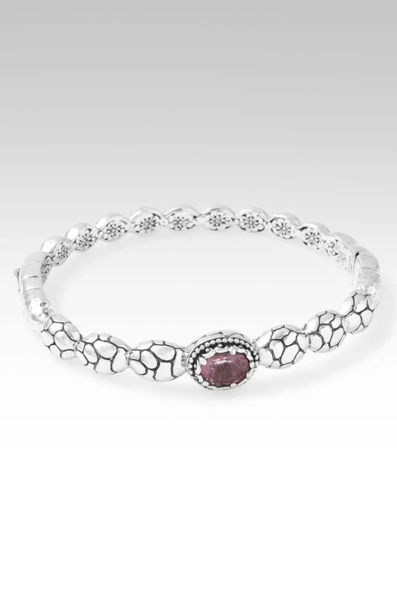 Keep Dreaming Bangle™ in Pink Cashmere™ Mystic Quartz