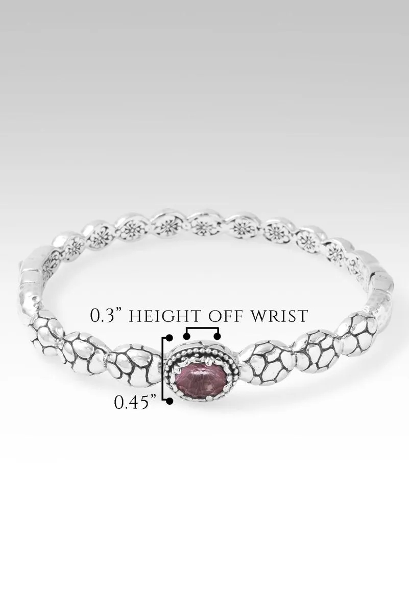 Keep Dreaming Bangle™ in Pink Cashmere™ Mystic Quartz