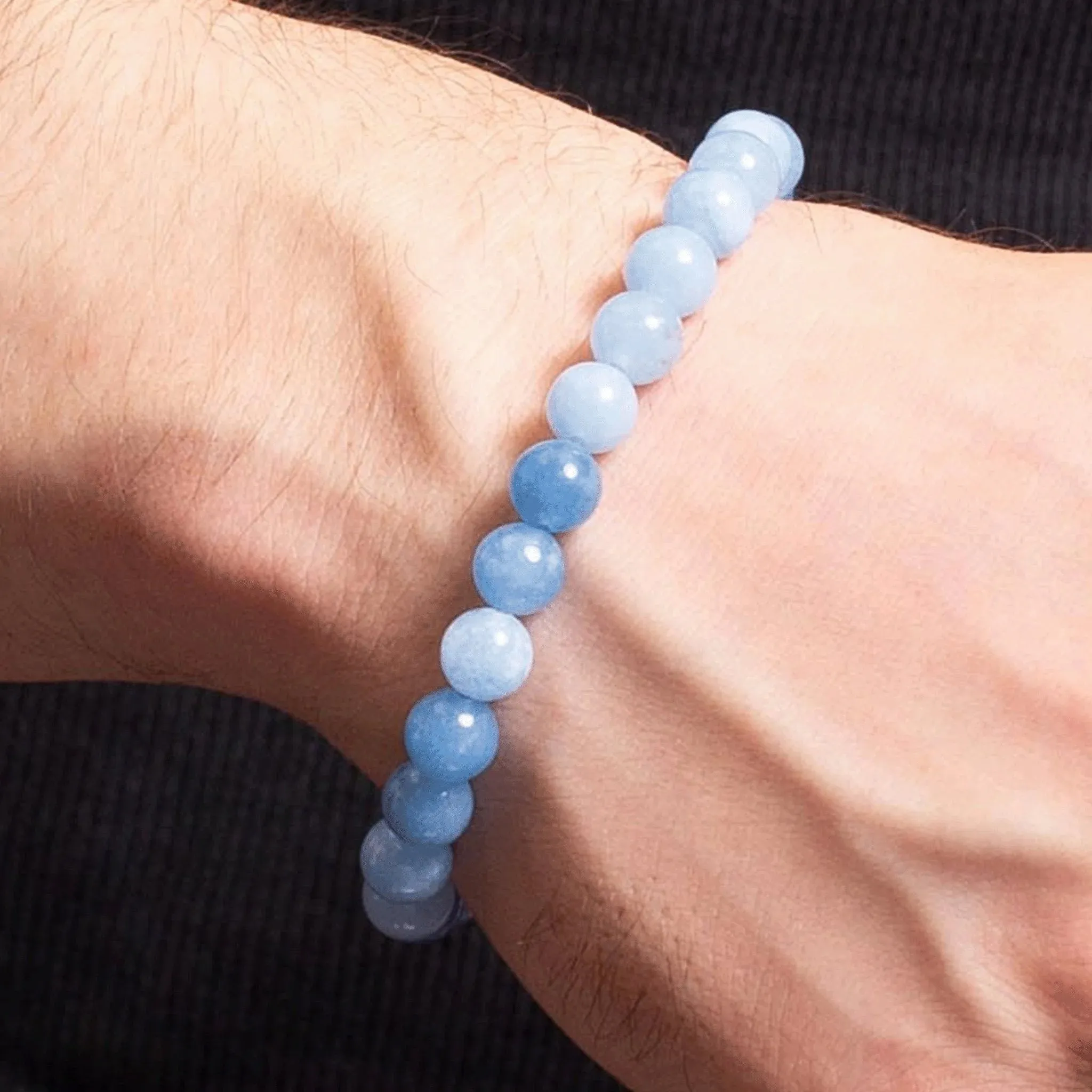 Loy Beaded Aquamarine Bracelet