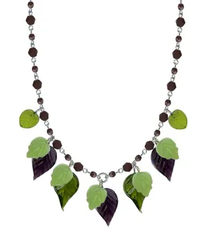 Multi Leaf Necklace by Classic Hardware