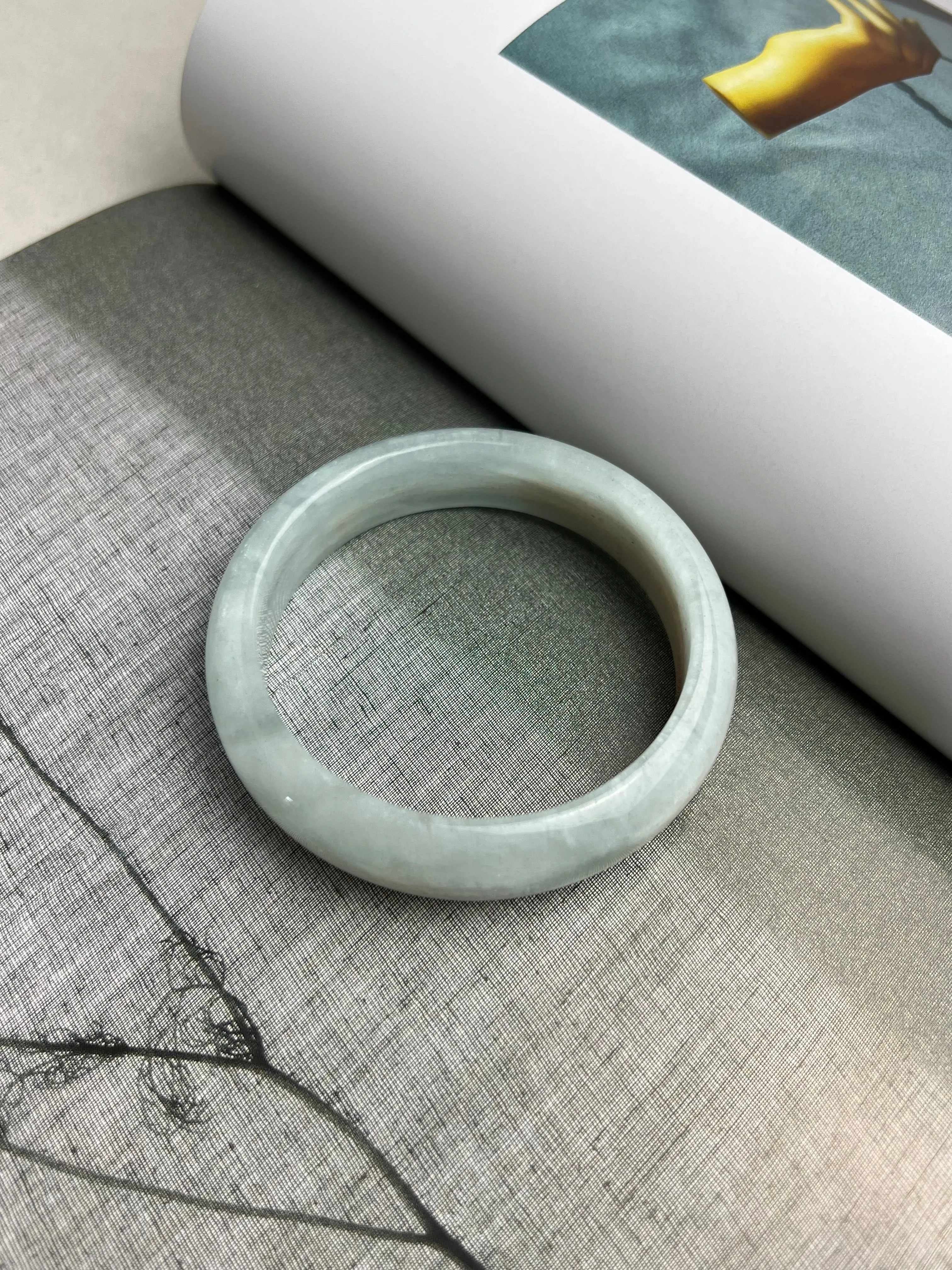 Natural Aquamarine Bangle