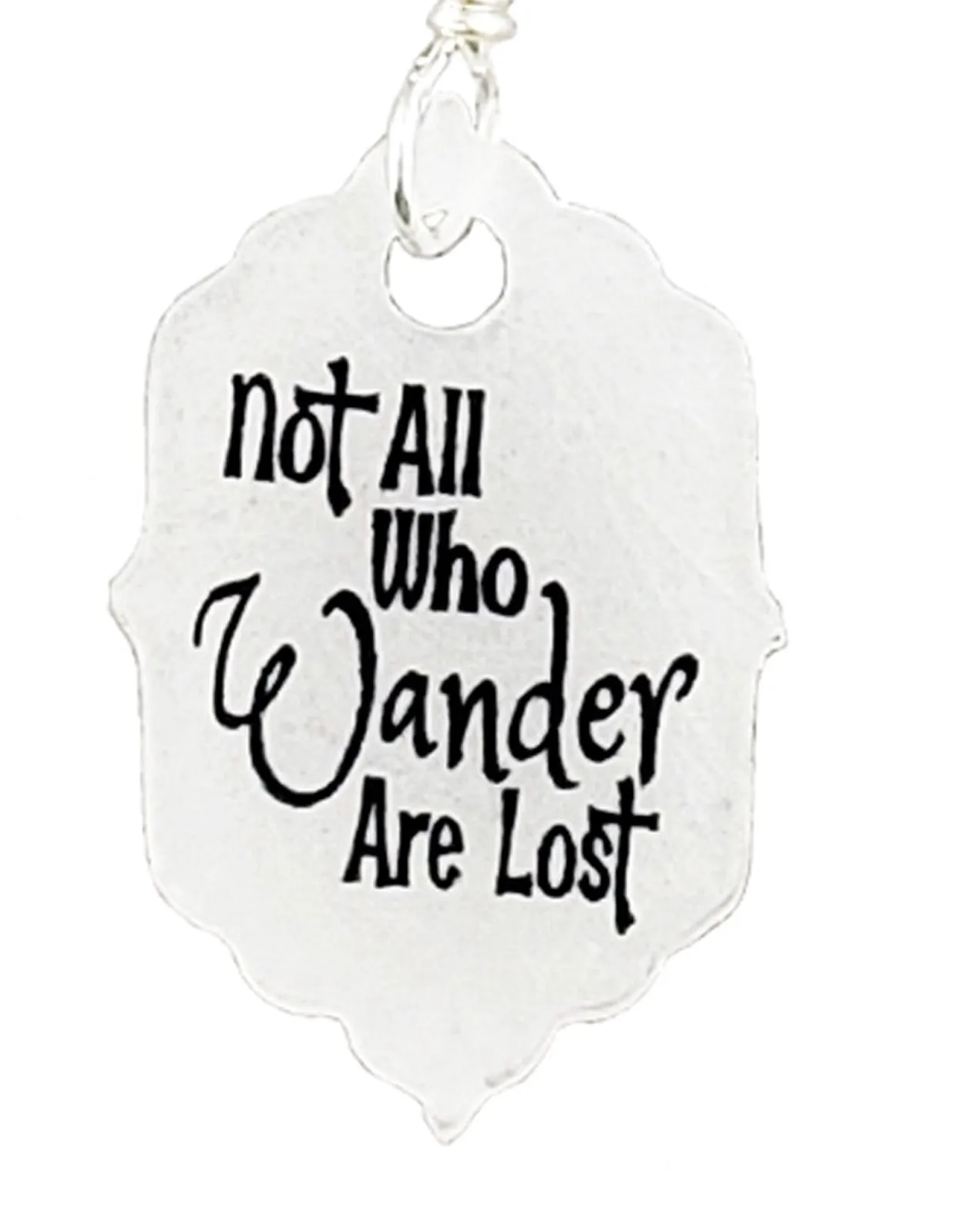 Not Al Who Wander Are Lost, Earrings