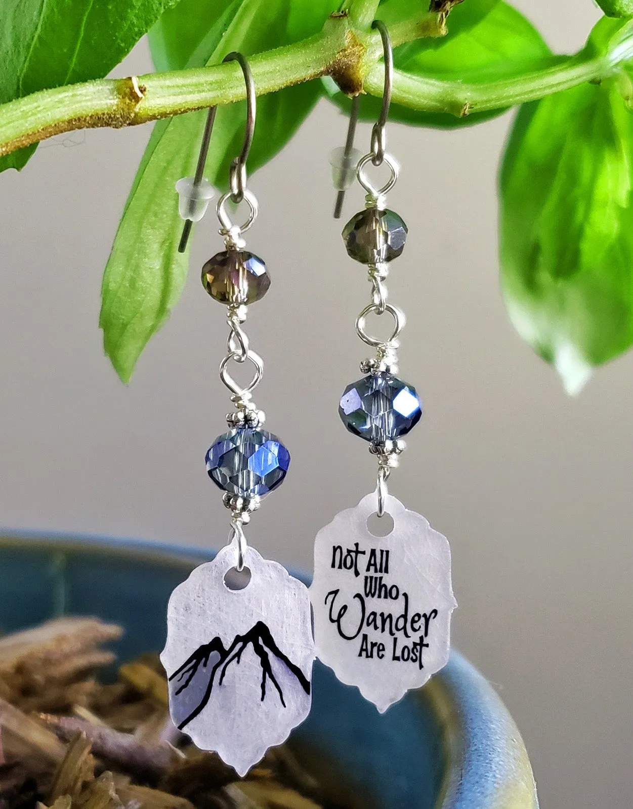 Not Al Who Wander Are Lost, Earrings