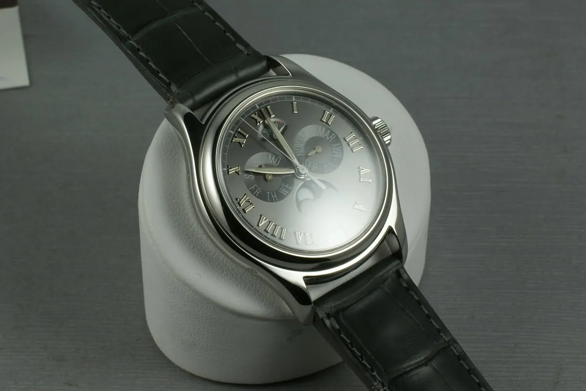 Patek Philippe Platinum Automatic Annual Calendar with Moon Phase 5056P