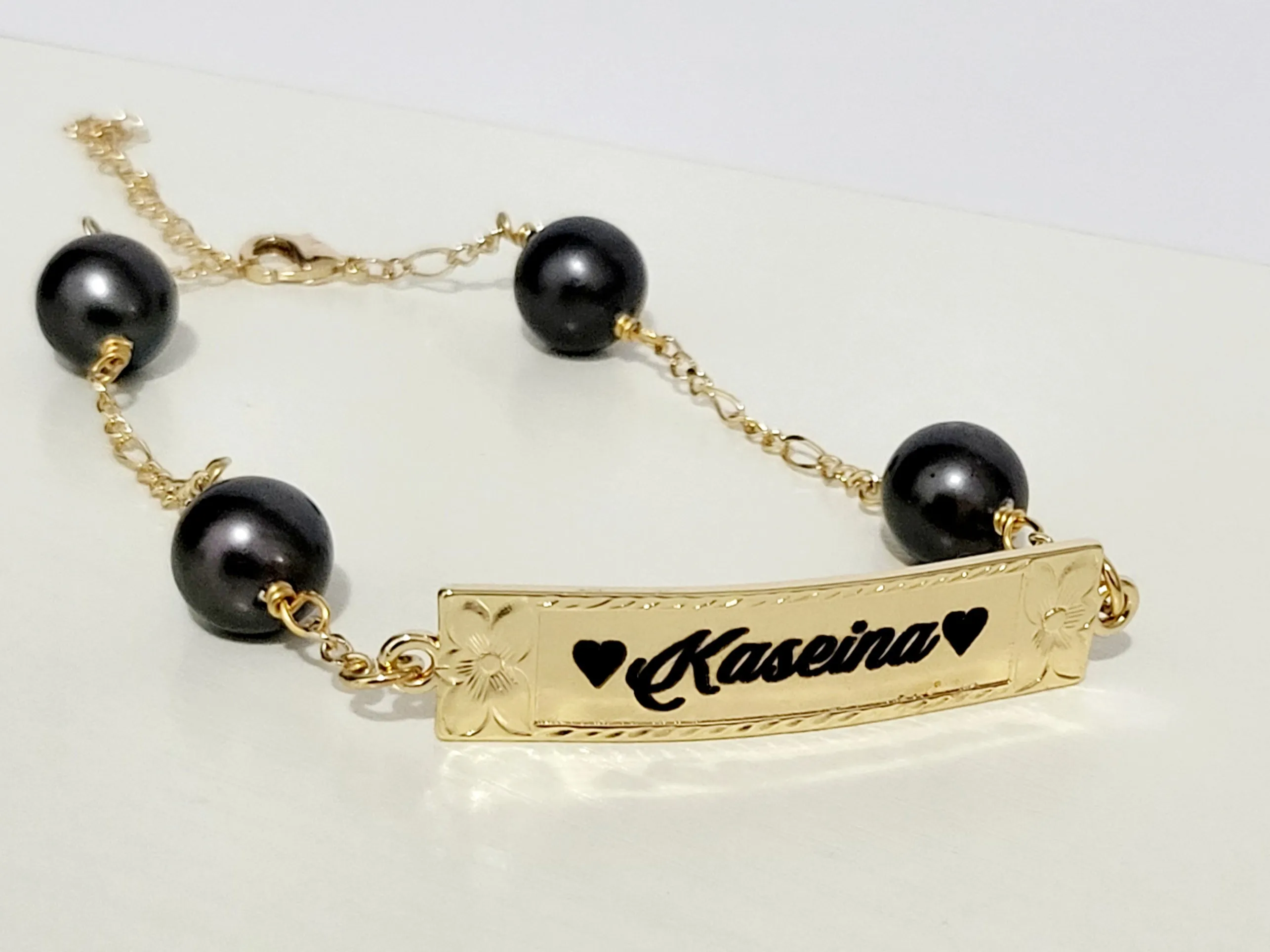 Personalised Blending with Genuine Tahitian Pearls Bracelet