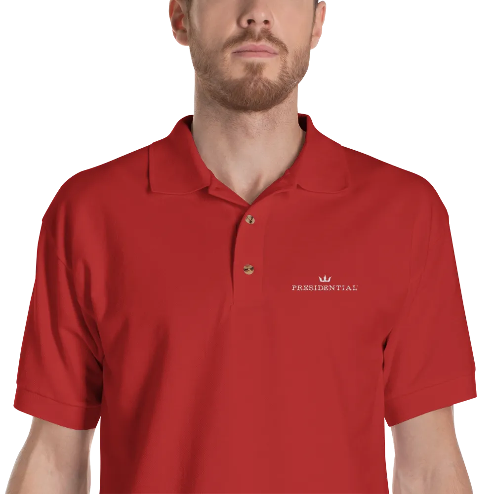 Presidential Gildan 3800 Embroidered  Polo Shirt