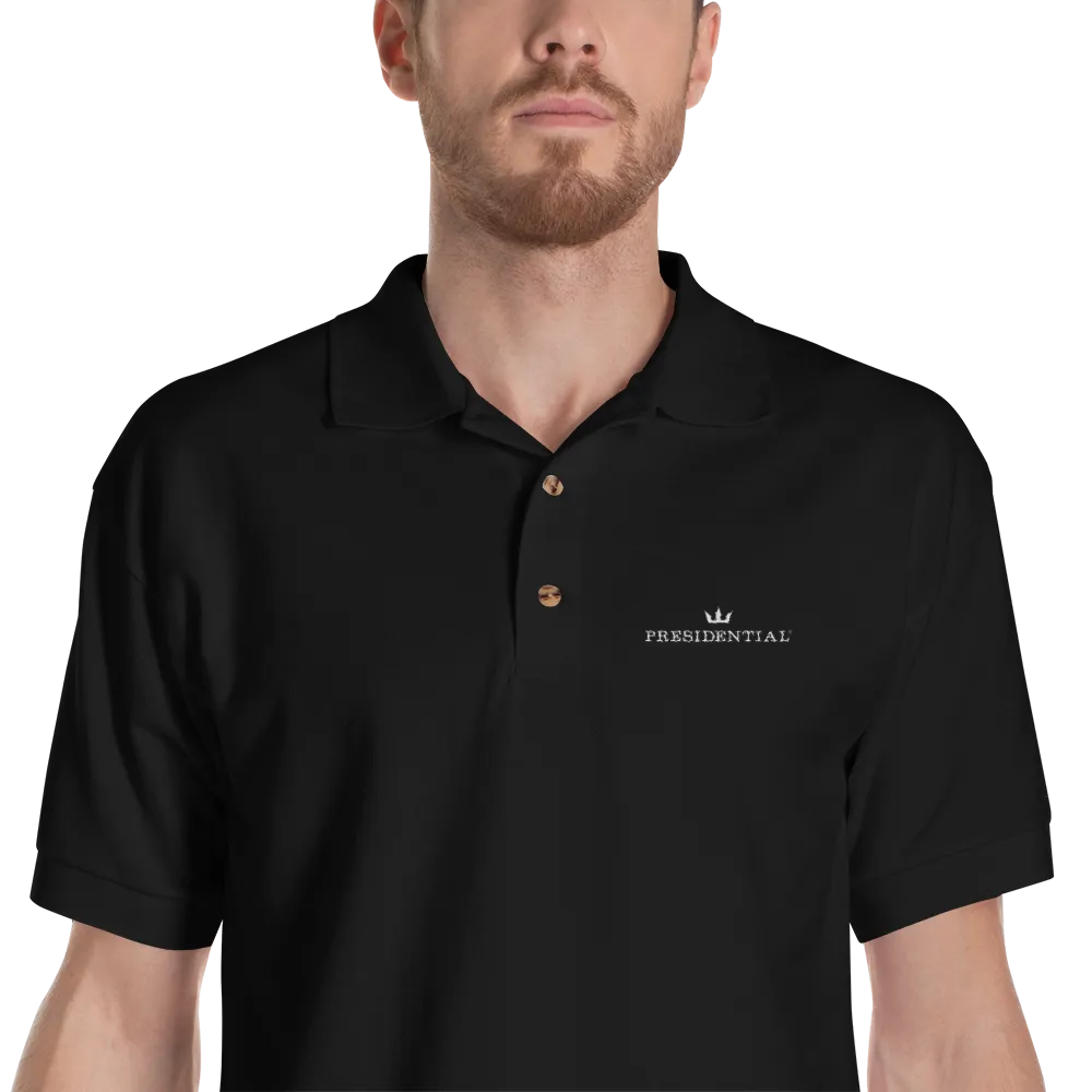 Presidential Gildan 3800 Embroidered  Polo Shirt